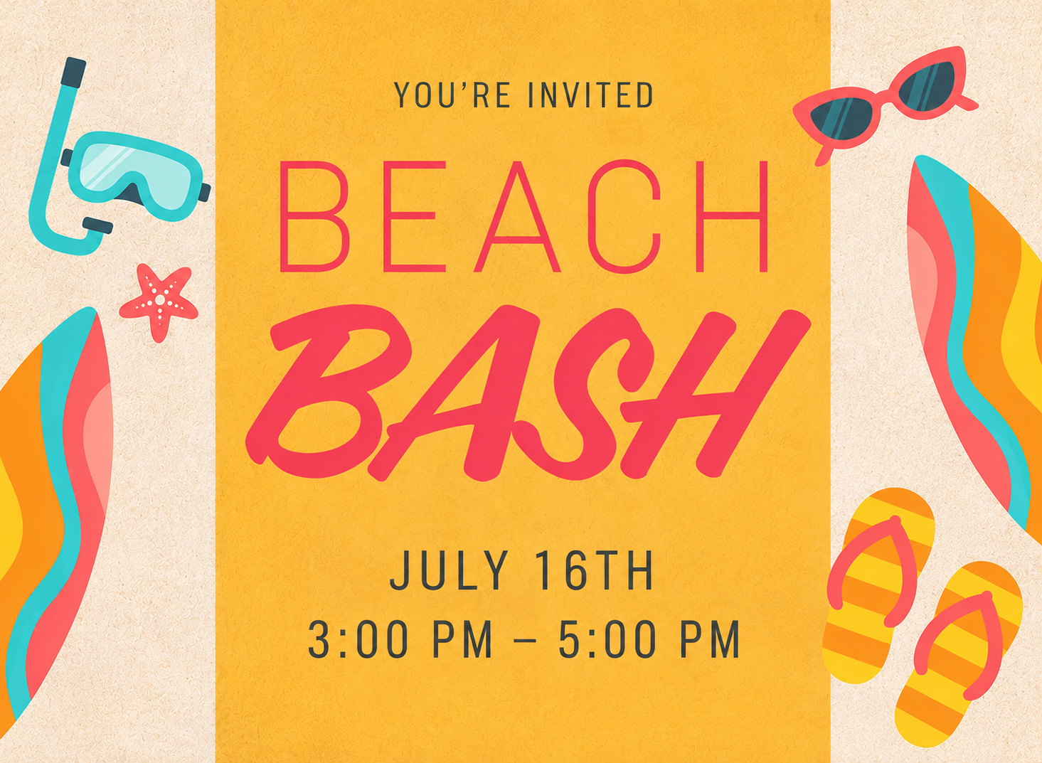 NSNB- Beach Bash Event